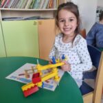 Clește realizat de copii în cadrul activității de robotică